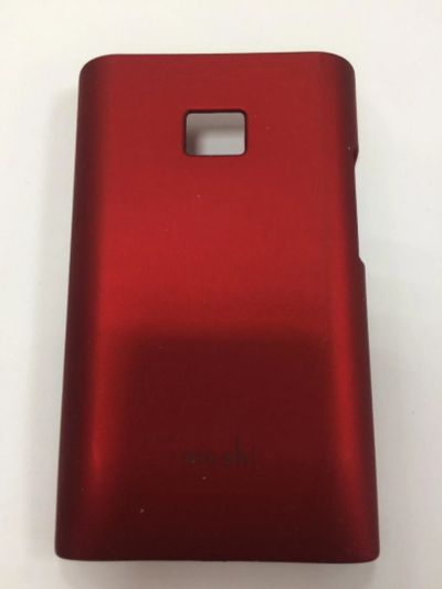 Лот: 10575512. Фото: 1. Чехол LG L3 Пластик Красный Pixel... Чехлы, бамперы