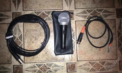 Лот: 875795. Фото: 1. Вокальный микрофон SHURE PG48-XLR. Студийные микрофоны, радиомикрофоны и радиосистемы