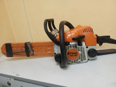 Лот: 17042229. Фото: 1. Бензиновая пила STIHL MS 180-14... Бензо-, мотоинструмент