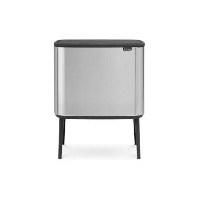 Лот: 24521606. Фото: 1. Мусорный бак Brabantia Touch Bin... Инвентарь для уборки