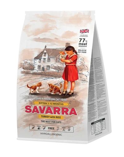 Лот: 15055285. Фото: 1. (Савара) Индейка/Рис 400г сухой... Корма