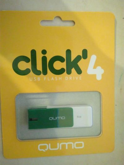Лот: 9582104. Фото: 1. USB 2.0 4 Gb Qumo. USB-флеш карты