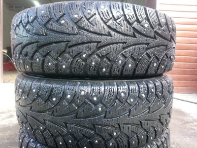 Лот: 19256103. Фото: 1. Комплект зимних шин Hankook R15... Шины