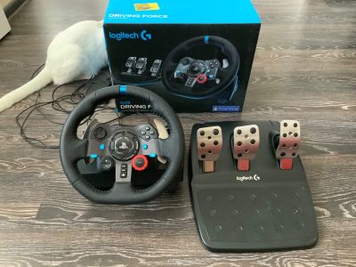 Лот: 15956148. Фото: 1. Logitech G29 игровой руль для... Аксессуары для игровых приставок, консолей, геймпады