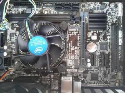 Лот: 14841145. Фото: 1. Gigabite GA B150M d3v, Intel Core... Материнские платы
