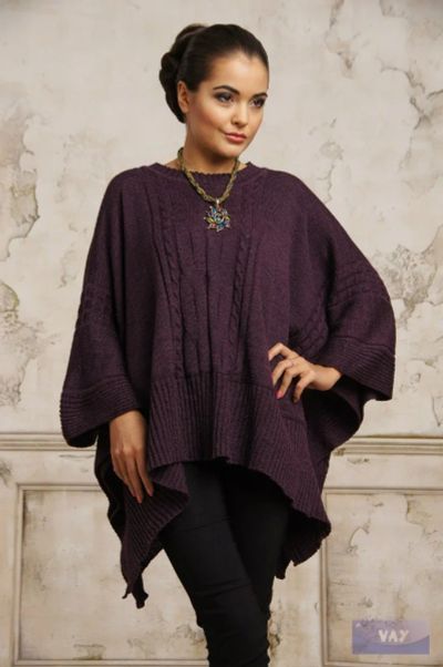 Лот: 5472333. Фото: 1. Пончо джемпер. Накидки, шали, палантины