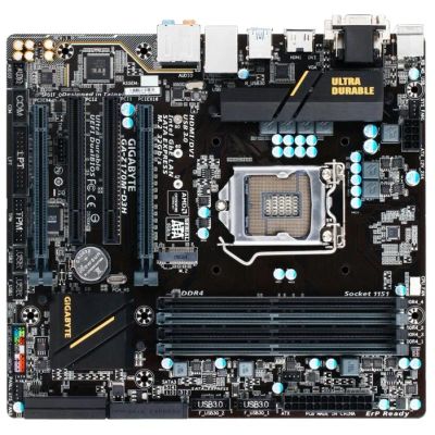 Лот: 7131668. Фото: 1. 165615 Материнская плата Gigabyte... Материнские платы
