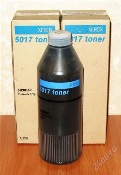 Лот: 1161597. Фото: 1. Тонер Xerox 5017 (6R90169, банка... Картриджи, расходные материалы