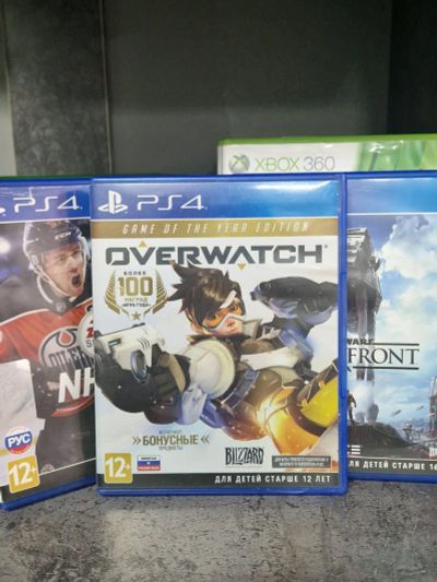 Лот: 25778124. Фото: 1. Игра Overwatch для PS4. Игровые приставки, консоли
