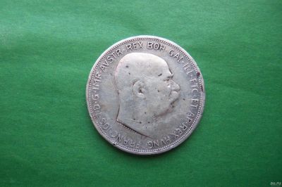 Лот: 17879461. Фото: 1. Австрия 5 корон 1909 г. серебро... Германия и Австрия