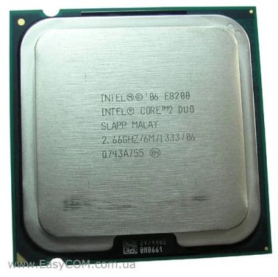 Лот: 3309164. Фото: 1. Процессор Intel Core 2 Duo E8200... Процессоры