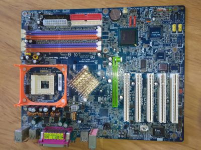 Лот: 6112827. Фото: 1. Материнская плата 478 сокет Gigabyte... Материнские платы