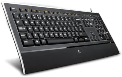 Лот: 11353903. Фото: 1. Клавиатура проводная Logitech... Клавиатуры и мыши