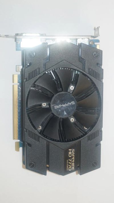 Лот: 10675273. Фото: 1. Sapphire HD 7770 GHz Edition 1gb. Видеокарты