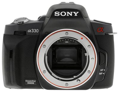 Лот: 4258060. Фото: 1. Зеркальный фотоаппарат Sony a330. Цифровые зеркальные