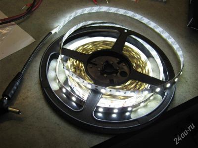 Лот: 2677048. Фото: 1. LED лента открытая White (белая... Рекламные материалы и оборудование