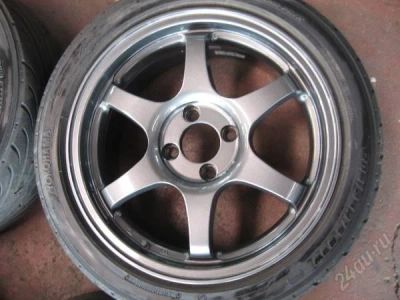 Лот: 1181865. Фото: 1. 16" 4х100 7j et+42 bridgestone... Диски