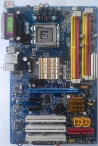 Лот: 9978515. Фото: 1. Материнская плата Gigabyte GA-945P-S3... Материнские платы
