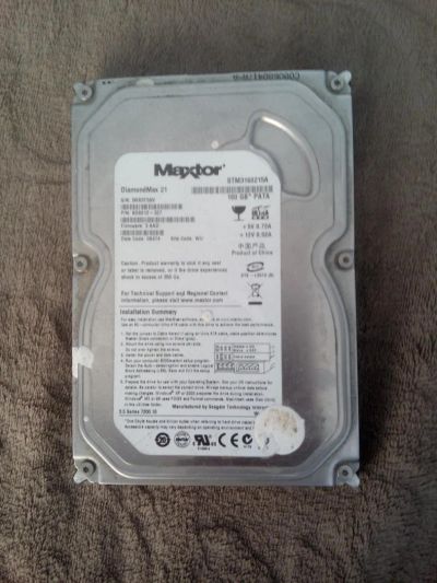 Лот: 7721665. Фото: 1. Жесткий диск рабочий 120gb. Жёсткие диски (HDD)