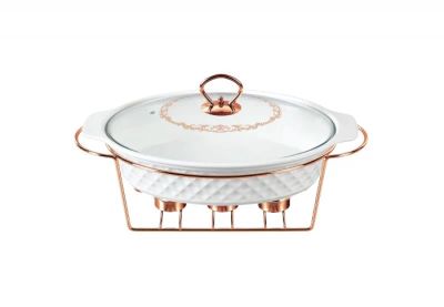 Лот: 15435890. Фото: 1. Мармит LARA LR12-03 ROSE GOLD... Другое (посуда, кухонная утварь)