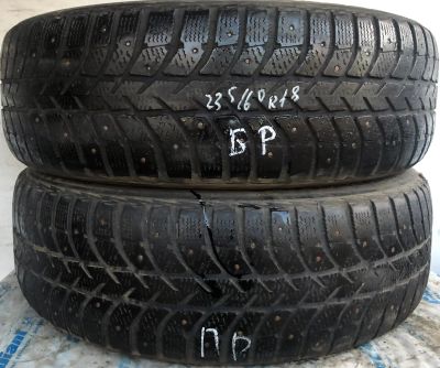 Лот: 14651295. Фото: 1. Шина 235/60 R18 235/60/18 Bridgestone... Шины
