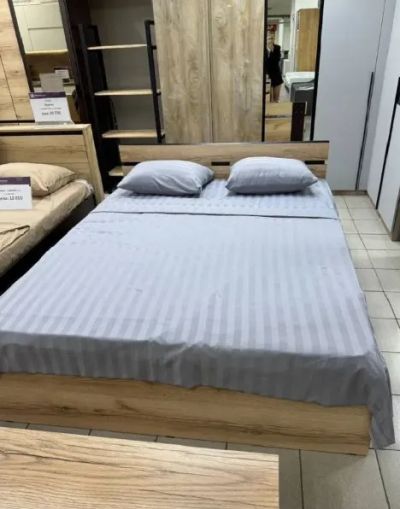 Лот: 25673572. Фото: 1. Кровать Берген 160х200 с Настилом... Кровати