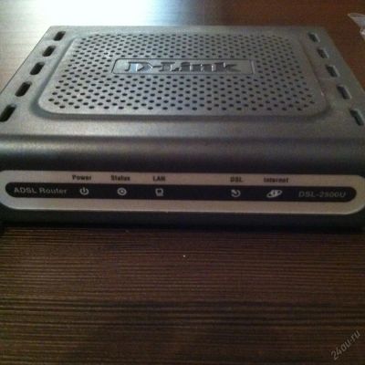 Лот: 5690642. Фото: 1. ADSL модем роутер, D-link 2500U. Проводные модемы