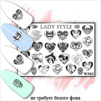 Лот: 10306572. Фото: 1. Слайдер W563 Lady Style. Украшения, дизайн ногтей