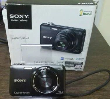 Лот: 5847978. Фото: 1. Фотоапарат SONY WX-60 (новый). Цифровые компактные