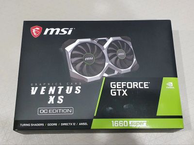 Лот: 24579625. Фото: 1. Видеокарта MSI GeForce GTX 1660... Видеокарты