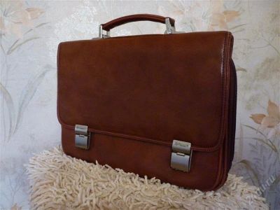 Лот: 2775244. Фото: 1. портфель кожаный. Портфели, ранцы
