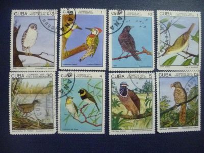 Лот: 3643187. Фото: 1. 1975.Куба птицы. Марки