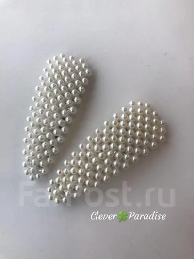 Лот: 16347149. Фото: 1. Жемчужные заколки. Заколки, вееры, расчёски