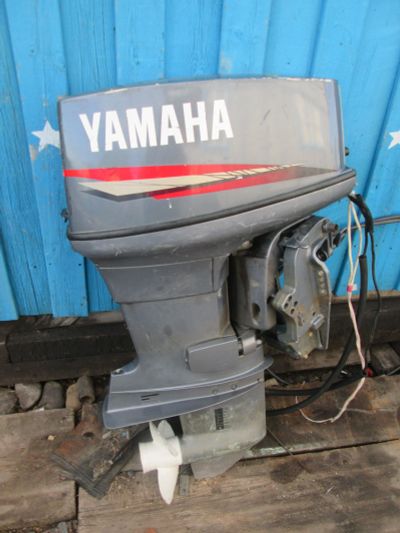 Лот: 13942540. Фото: 1. Лодочный мотор Yamaha 55. Лодочные моторы