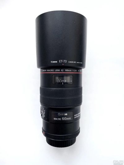 Лот: 18479539. Фото: 1. Canon EF 100mm f/2.8L Macro IS... Объективы