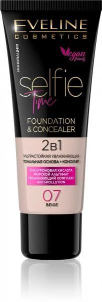 Лот: 19121074. Фото: 1. Eveline Selfie Time - Foundation... Макияж