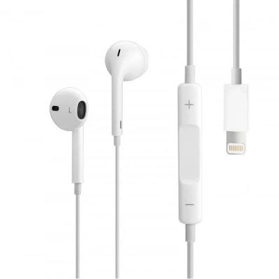 Лот: 11429757. Фото: 1. Apple EarPods с разъёмом Lightning. Динамики, микрофоны
