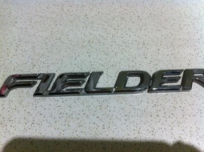 Лот: 10573256. Фото: 1. Эмблема багажника Toyota "Fielder... Кузов