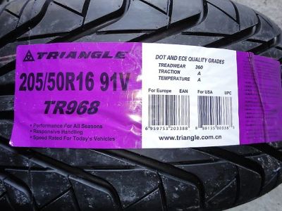 Лот: 5309053. Фото: 1. Летние шины Triangle TR968 205... Шины