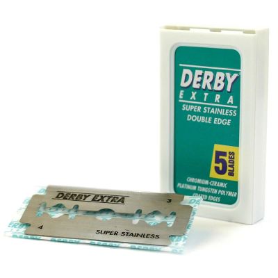 Лот: 4164729. Фото: 1. Лезвия для бритья Derby Extra... Другое (красота и здоровье)