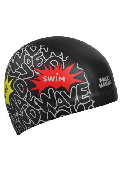 Лот: 25072211. Фото: 1. ПУ шапочка Mad Wave Mad swim M0584... Плавание