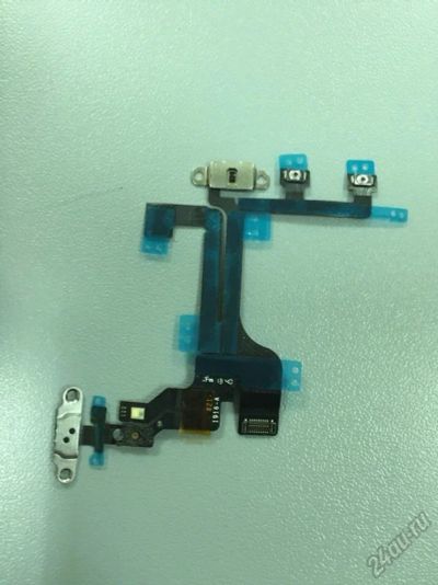 Лот: 5540490. Фото: 1. Apple iPhone 5с, шлейф кнопок... Шлейфы, разъёмы