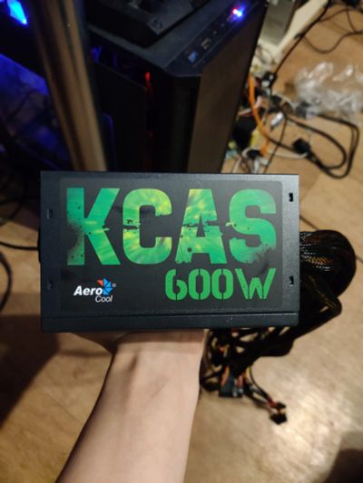 Лот: 17462361. Фото: 1. Блок питания kcas 600w. Корпуса, блоки питания