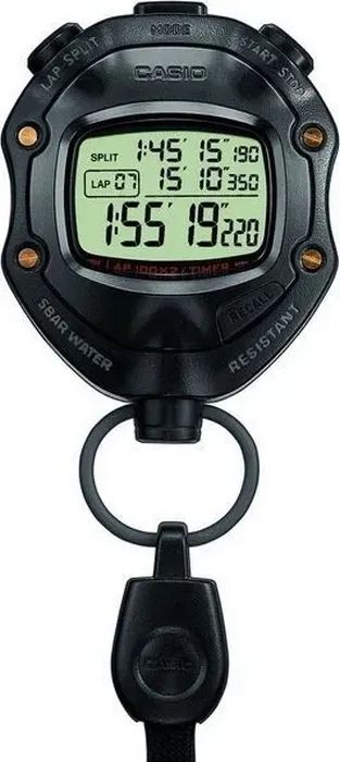 Лот: 24682514. Фото: 1. Электронный секундомер Casio HS-80TW-1. Пульсометры, шагомеры, секундомеры