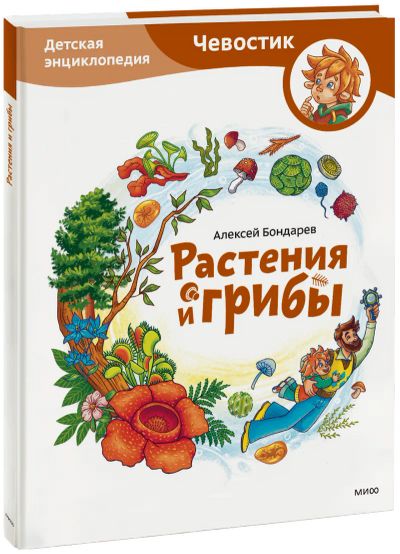 Лот: 24459479. Фото: 1. Растения и грибы. Детская энциклопедия. Художественная для детей