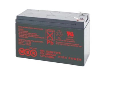 Лот: 4773999. Фото: 1. Аккумулятор WBR HR1234 W,F2,12V... ИБП, аккумуляторы для ИБП
