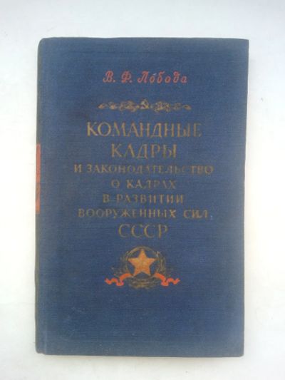 Лот: 24308120. Фото: 1. Лобода Командные кадры и законодательство... Книги