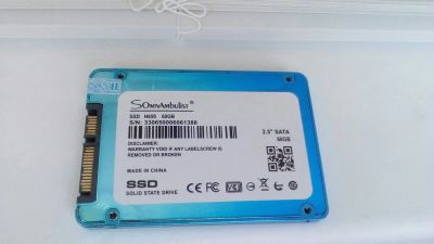 Лот: 17997811. Фото: 1. SSD 60 GB. SSD-накопители