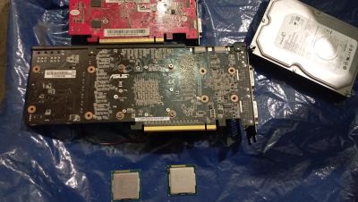 Лот: 20404657. Фото: 1. GTX 260 896Mb448bit. Комплекты запчастей