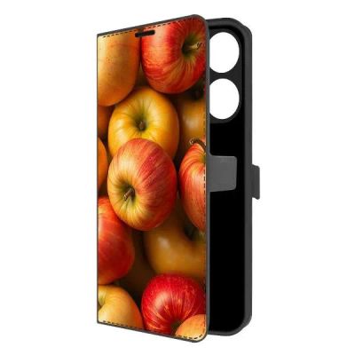 Лот: 25543122. Фото: 1. Чехол Krutoff Eco Book "Яблоки... Чехлы, бамперы